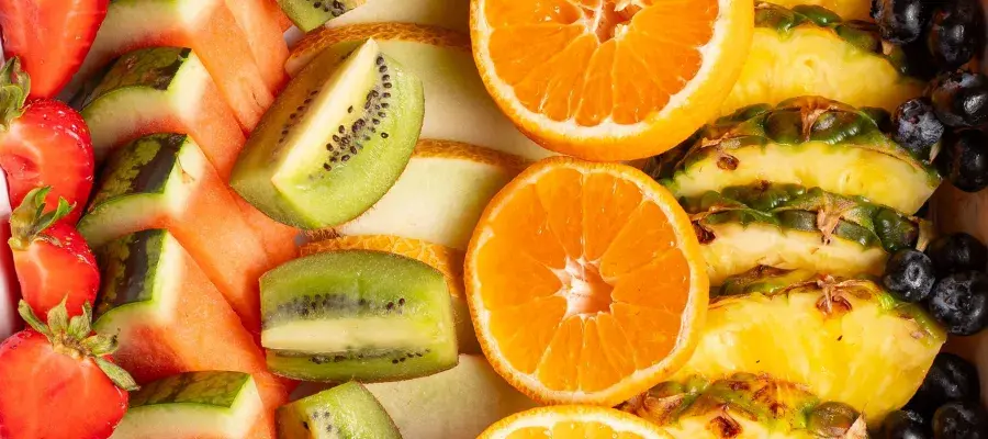 Fruit slice platter