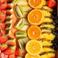 Fruit slice platter