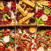 mixed selection of platters