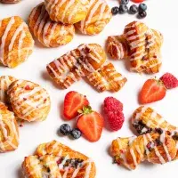 mini danish pastries spread