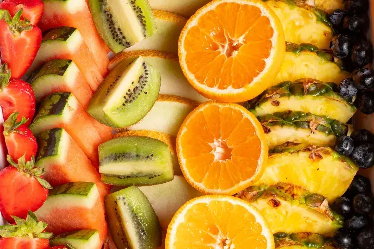 Fruit slice platter