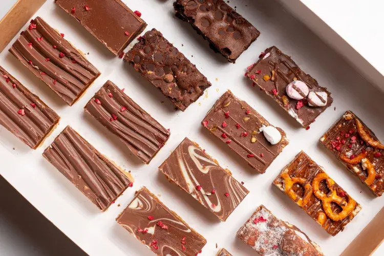 rocky road slices