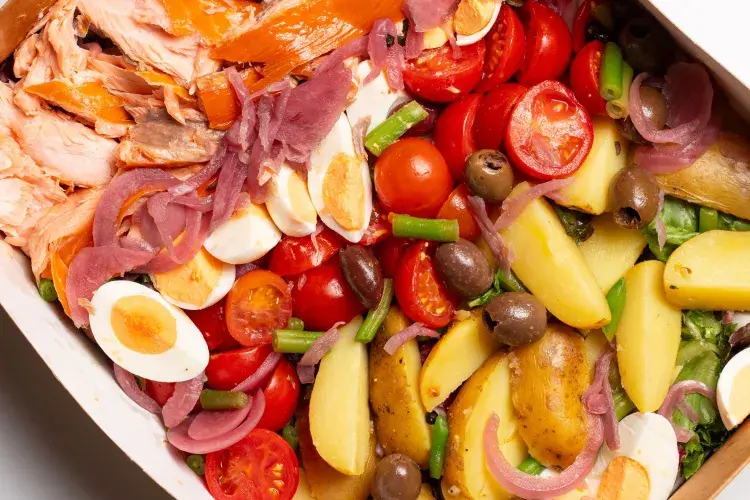 salmon nicoise